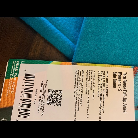 Women's Cotopaxi Teca Fleece Jacket Water Repellent New Cotopaxi fleece - Picture 10 of 13